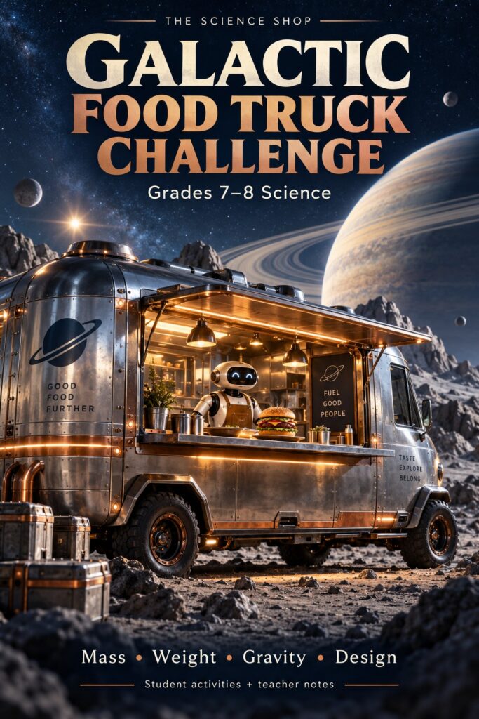 Galactic Food Truck Challenge Grades 7–8 Science cover
