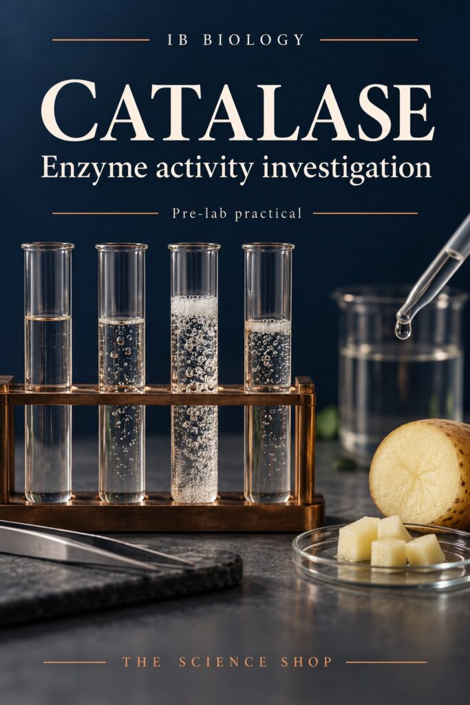 IB Biology Pre-lab: Catalase Enzyme Activity Investigation cover