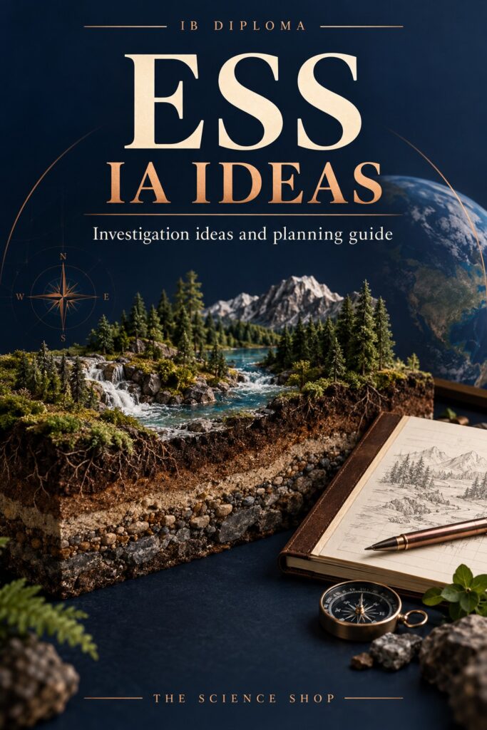 IB ESS IA Investigation Ideas and Planning Guide cover