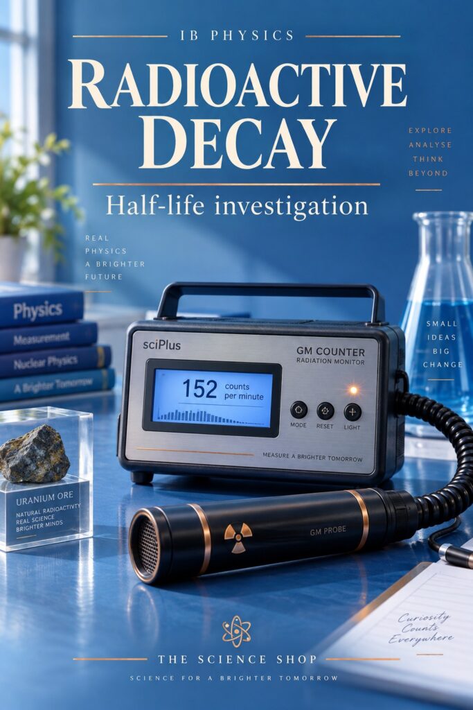IB Physics Pre-lab: Radioactive Decay and Half-Life cover