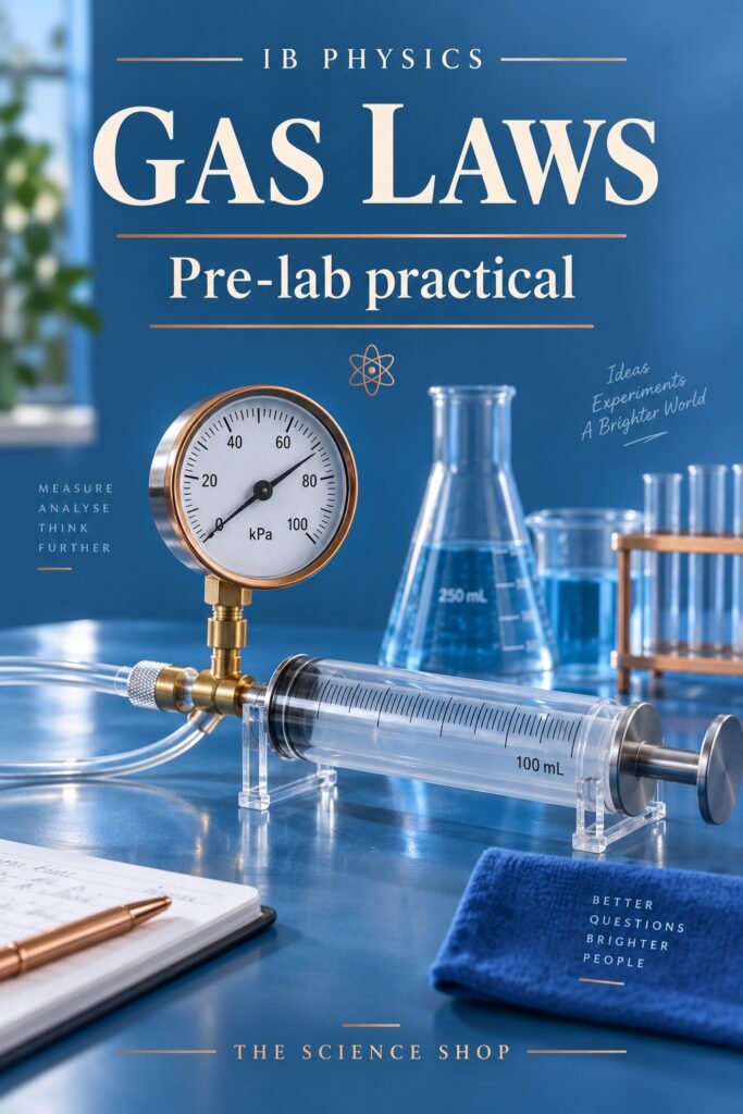 IB Physics Pre-lab: Gas Laws cover