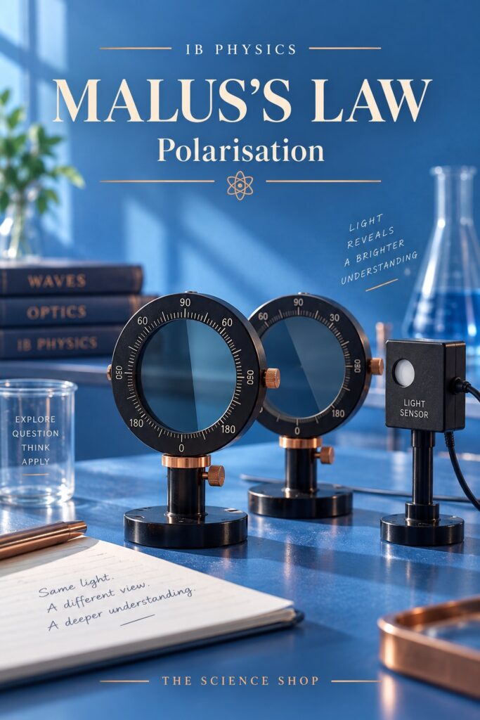 IB Physics Pre-lab: Malus's Law and Polarisation cover