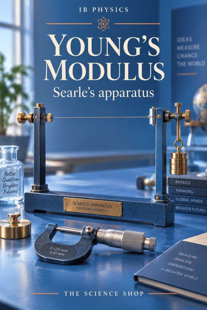 IB Physics Pre-lab: Young's Modulus Using Searle's Apparatus cover