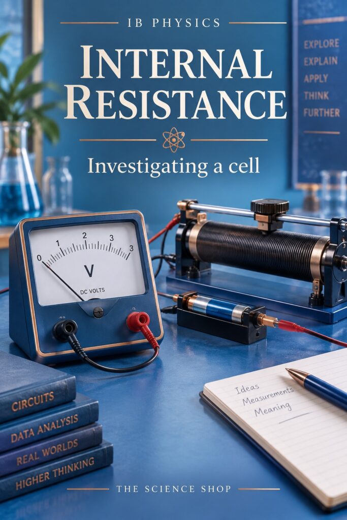 IB Physics Pre-lab: Internal Resistance of a Cell cover