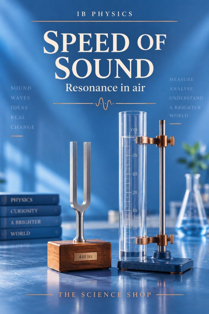 IB Physics Pre-lab: Speed of Sound in Air cover