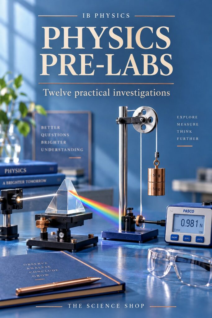 IB Physics Pre-lab Practicals: Complete Twelve-Practical Bundle cover