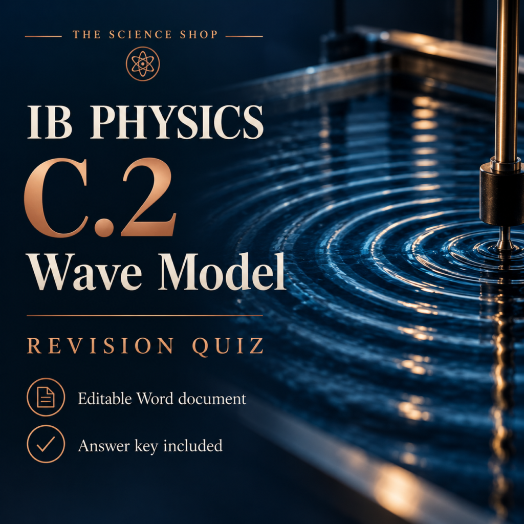 IB Physics C.2: Wave Model Revision Quiz cover