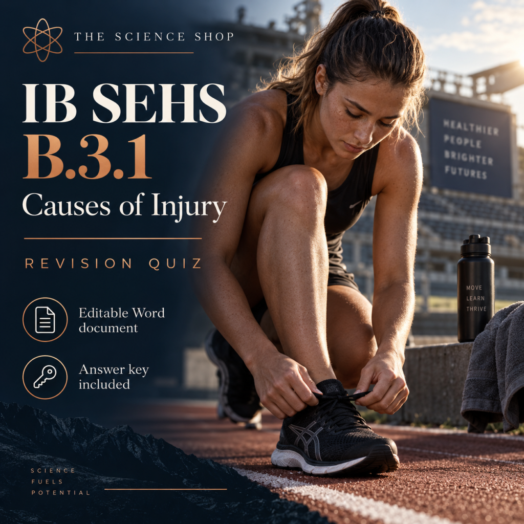 IB SEHS B.3.1: Causes of Injury Revision Quiz cover