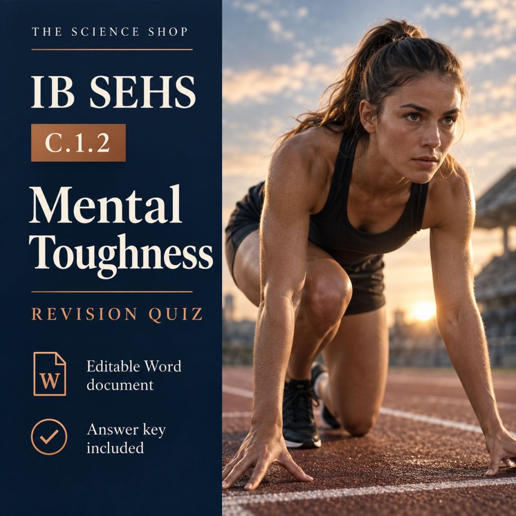 IB SEHS C.1.2: Mental Toughness Revision Quiz cover