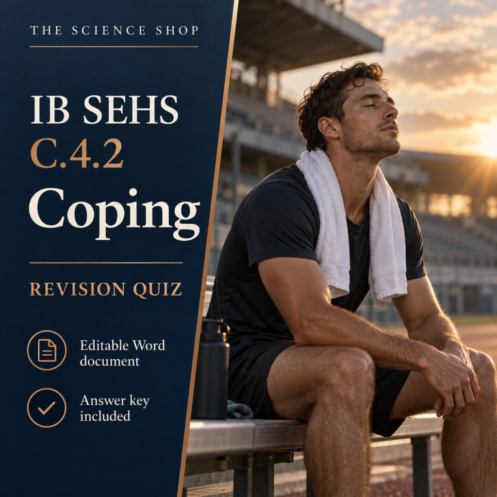 IB SEHS C.4.2: Coping Revision Quiz cover