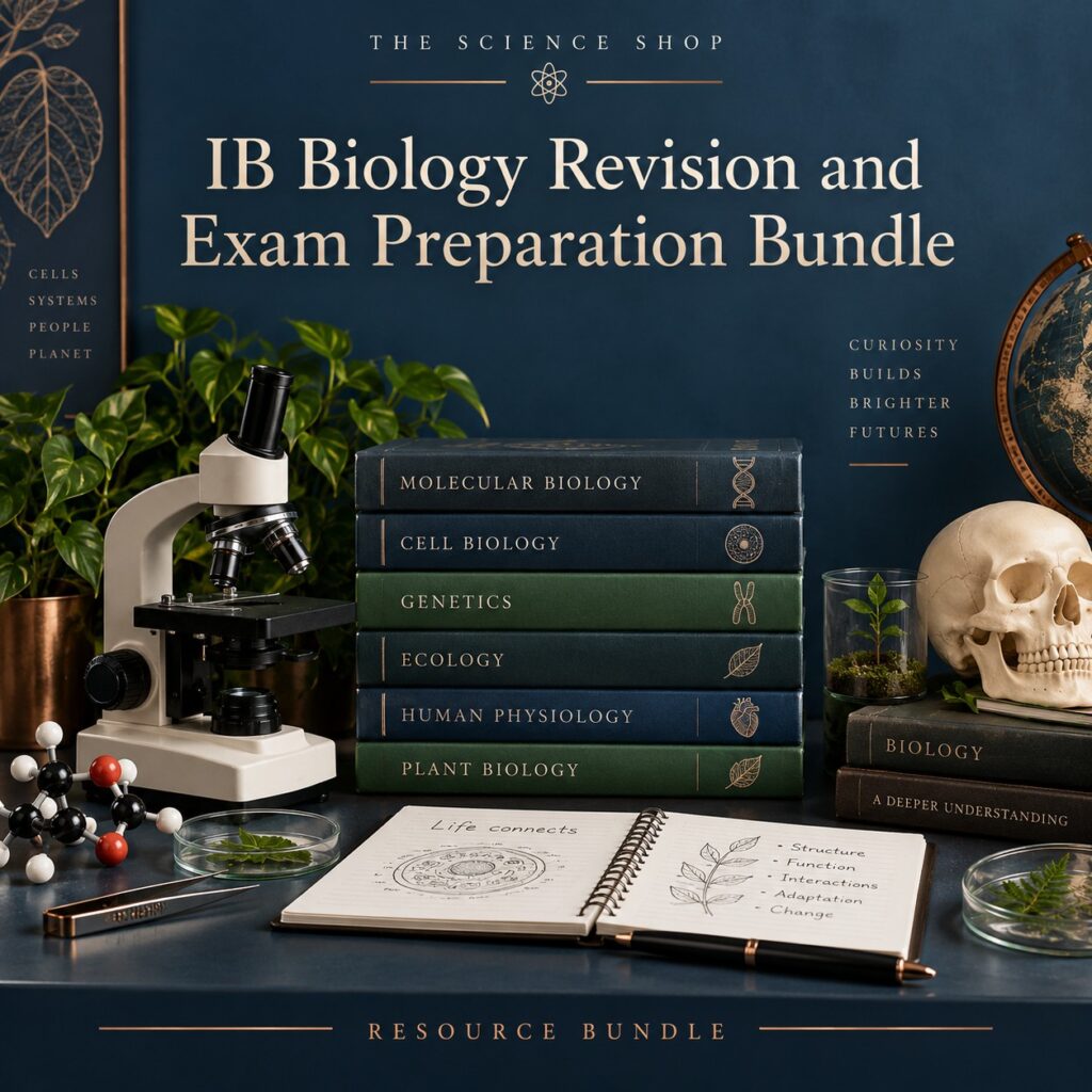 IB Biology Revision and Exam Preparation Bundle cover
