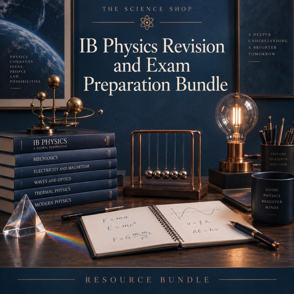 IB Physics Revision and Exam Preparation Bundle cover