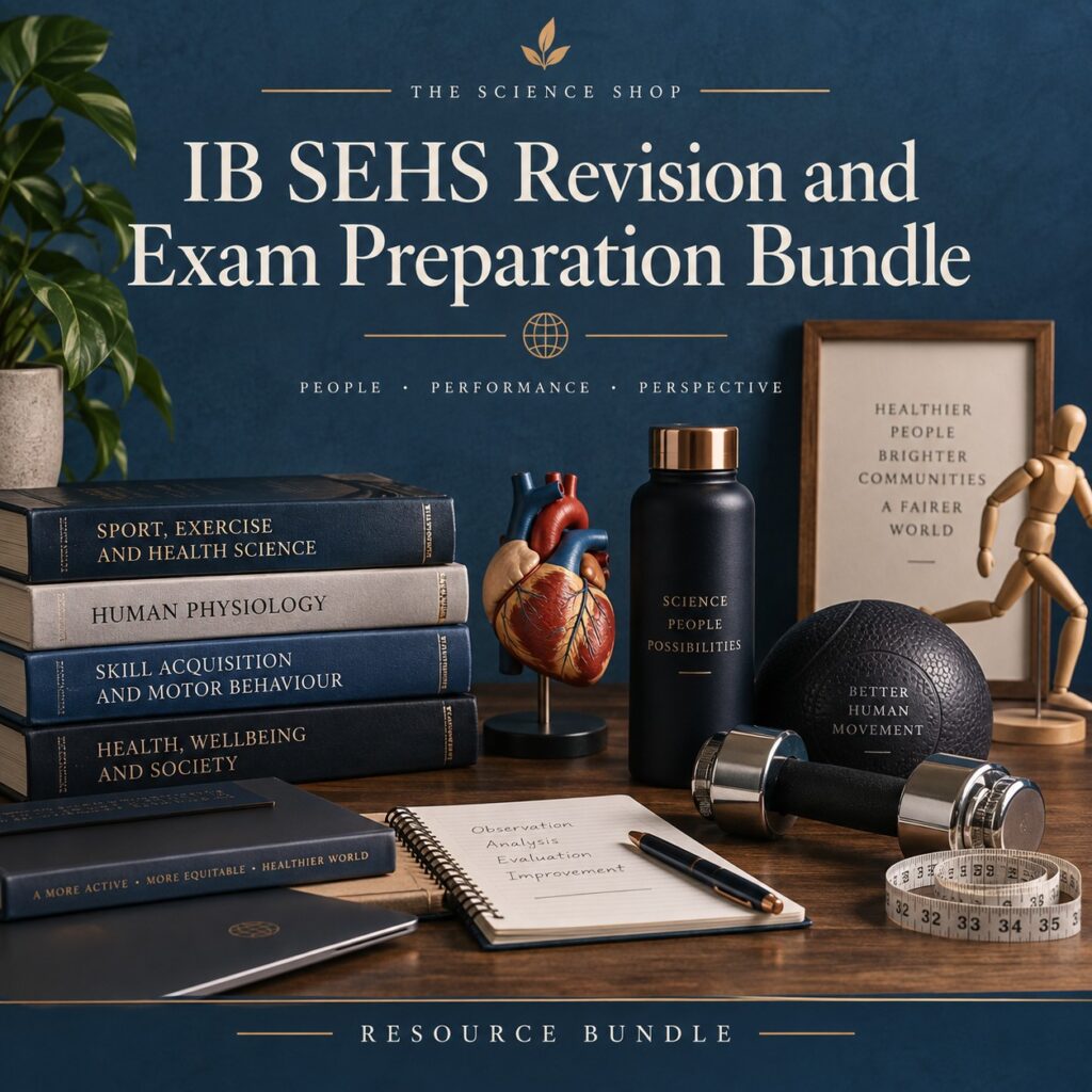 IB SEHS Revision and Exam Preparation Bundle cover