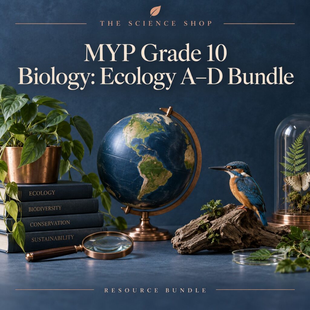 MYP Grade 10 Biology: Ecology A–D Bundle cover