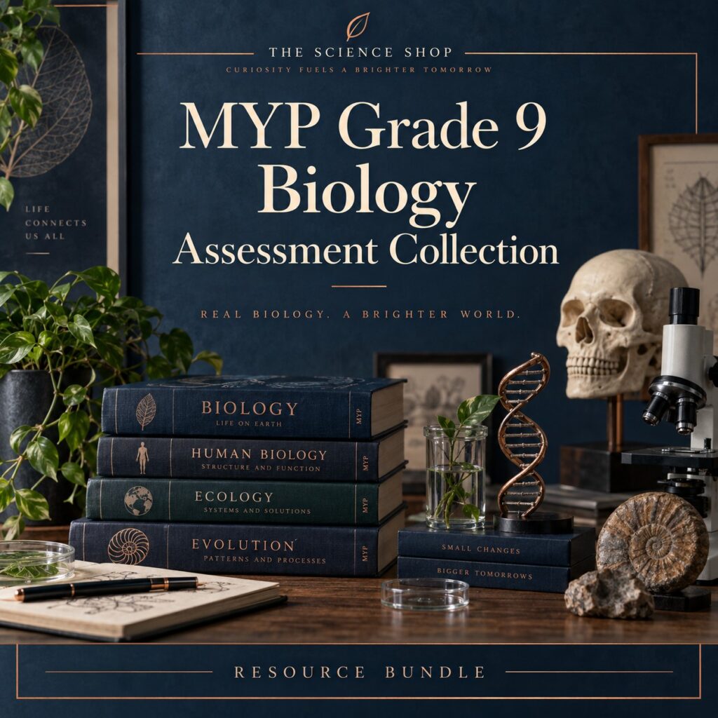 MYP Grade 9 Biology Assessment Collection cover